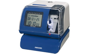 AMANO PIX200 CLOCKING MACHINE